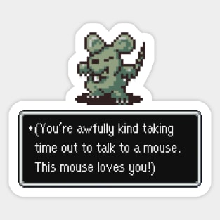 This Mouse Loves You Sticker